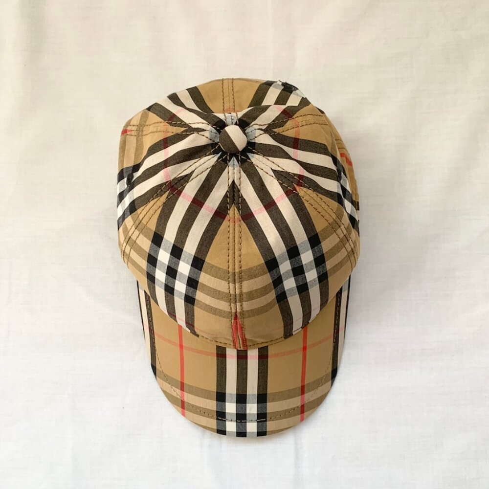 Burberry Tan Plaid Women's Cap